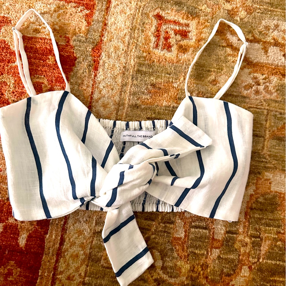 Faithfull the Brand crop top size small never worn